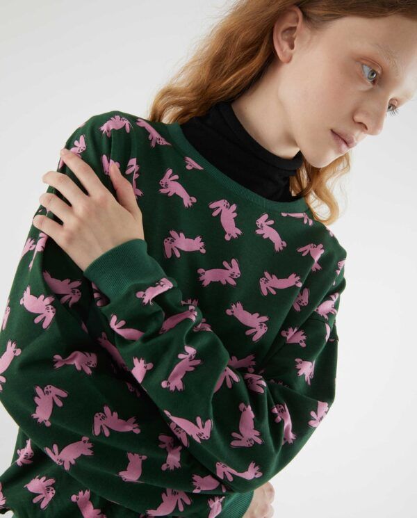 sudadera estampada