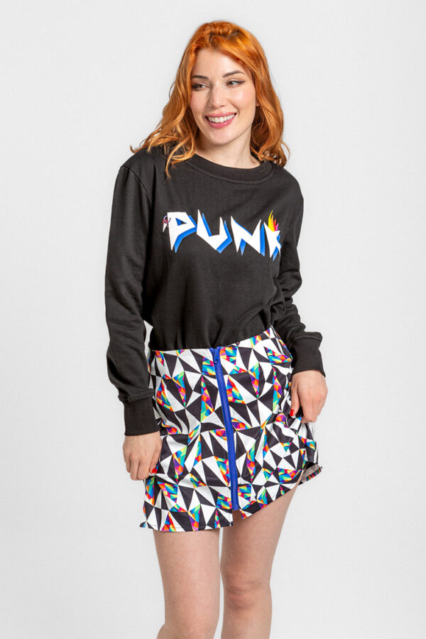 SUDADERA PUNK PANDA